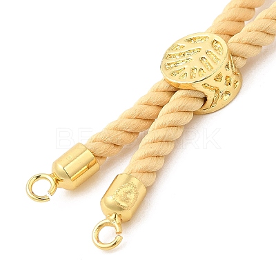Twisted Nylon Cord Silder Bracelets DIY-B066-03G-18-1