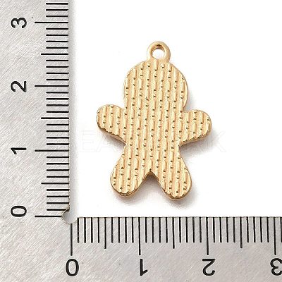 Christmas Theme Alloy Enamel Pendants ENAM-Q509-02KCG-08-1