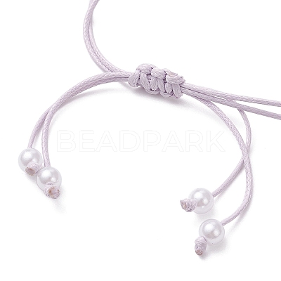 4Pcs 4 Colors Star Freshwater Shell Charm Bracelets BJEW-JB12415-1