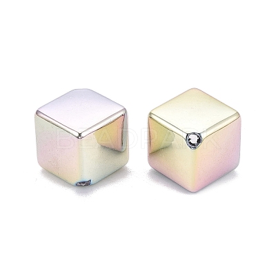 UV Plating Opaque Acrylic Beads OACR-Q198-12-1