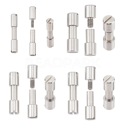 12 Set 4 Style Stainless Steel Rivet Screws FIND-CA0003-48-1