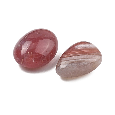 Natural Crimson Agate Beads G-G348-01A-20-1