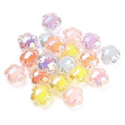 Transparent Acrylic Beads OACR-P023-08-1