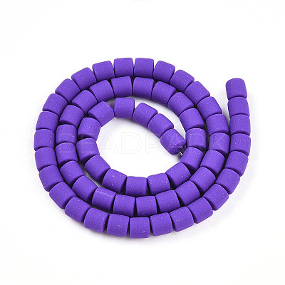 Handmade Polymer Clay Bead Strands CLAY-ZX006-01G-1