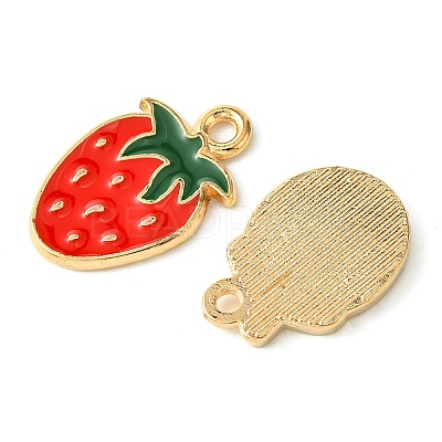 DIY Strawberry Dangle Earrings DIY-FS0006-05-1