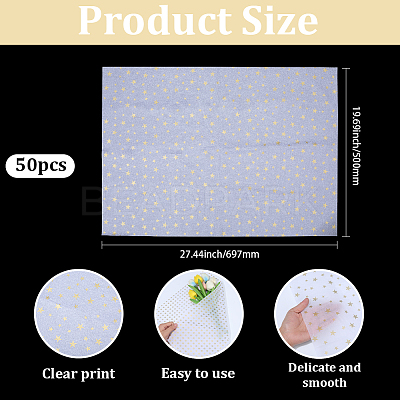Rectangle Paper Bouquet Wrapping DIY-WH20050-20C-01-1