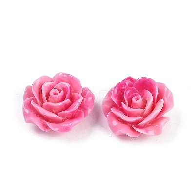 Synthetic Coral Carved Beads CORA-M001-04A-1