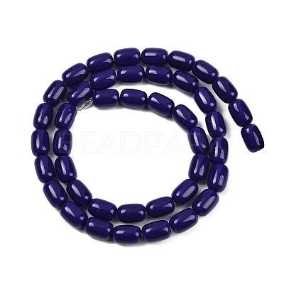 Opaque Glass Beads Strands GLAA-Z015-02D-1