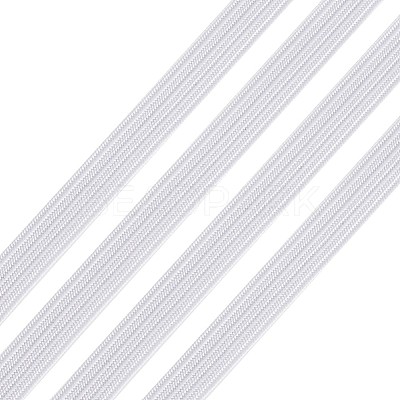 3/8 inch Flat Braided Elastic Rope Cord EC-R030-10mm-01-1