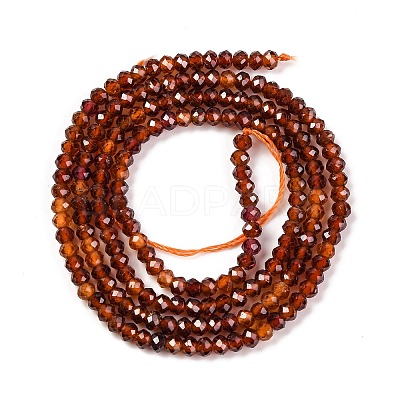 Natural Garnet Beads Strands G-F770-D03-02-1