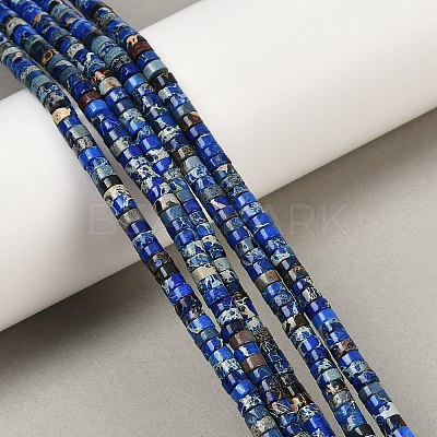 Natural Imperial Jasper Beads Strands G-Q171-A01-01M-1