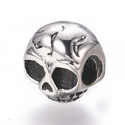 304 Stainless Steel Beads LS-STAS-G214-13AS-1