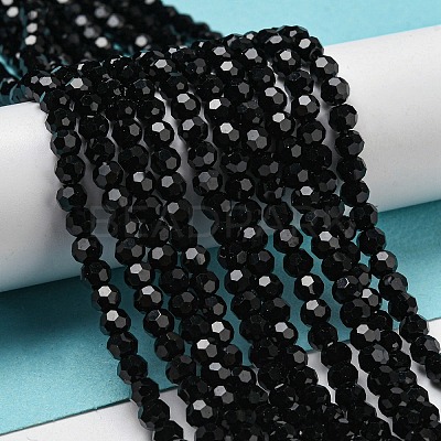 Opaque Glass Beads Stands LS-EGLA-A035-P4mm-D18-1