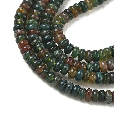 Natural Indian Agate Beads Strands G-N0173-04-2x4mm-1