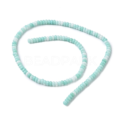 Ombre Effect Dyed Glass Beads Strands X-GLAA-C043-01J-1