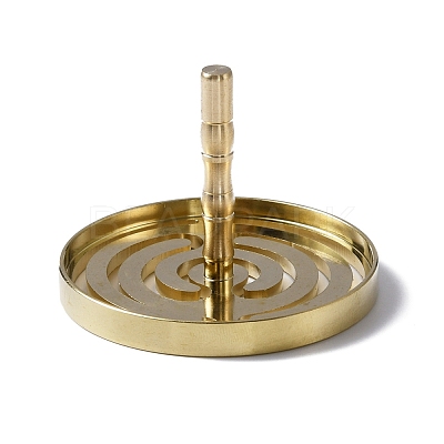 Brass Incense Press Mold AJEW-WH0258-405A-1