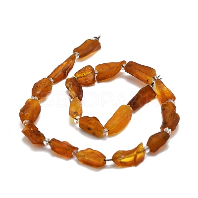 Natural Amber Beads Strands G-E576-62-1