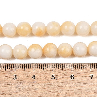 Dyed Natural White Jade Beads Strands GG-CBAD029-A01-8mm-1