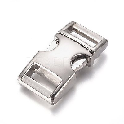 Alloy Adjustable Quick Side Release Buckles LS-PALLOY-WH0067-65P-1