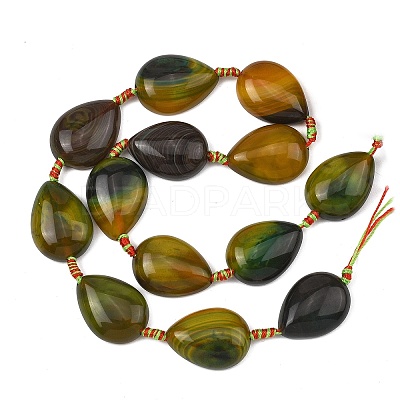 Natural Agate Beads Strands GG-T001-05-1