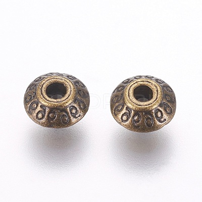 Tibetan Style Alloy Beads X-K0NRP071-1