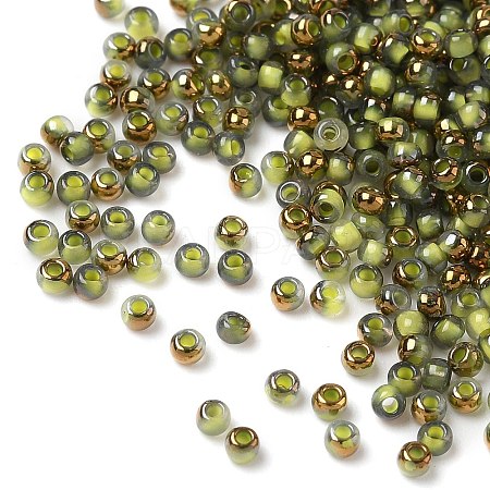 Electroplated Glass Beads X-GLAA-Q120-02A-05-1