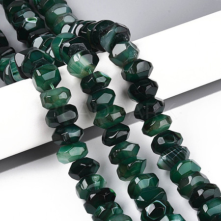 Natural Agate Beads Strands G-N356-01A-07-1
