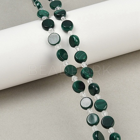 Natural Malachite Beads Strands G-L630-E01-8mm-1