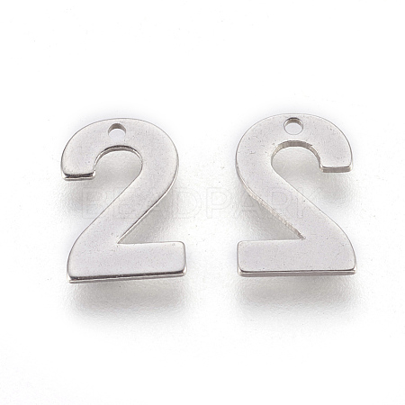 201 Stainless Steel Charms STAS-F175-01P-2-1