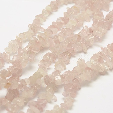 Natural Rose Quartz Beads Strands X-G-F328-01-1