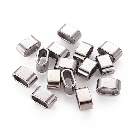 Tibetan Style Slider Charms for Leather Bracelet Making LS-TIBEB-A101908-B-FF-1