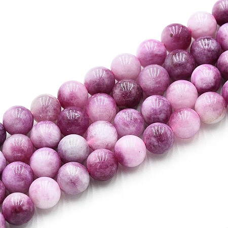 Natural Quartz Beads Strands G-N355-8mm-08-1