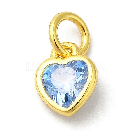 925 Sterling Silver Birthstone Charms LS-STER-M0120-02F-G-1