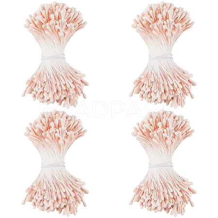 Gypsum with Cotton Cord Artificial Flower Core DIY-WH20007-36A-03-1