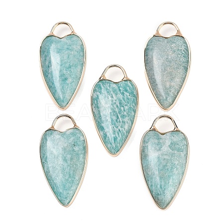 Natural Amazonite Pendants G-G193-02G-08-1