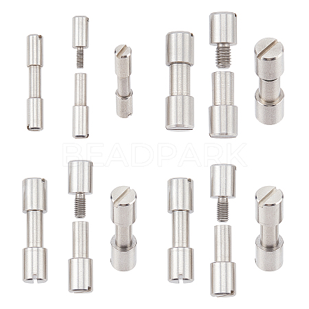 12 Set 4 Style Stainless Steel Rivet Screws FIND-CA0003-48-1