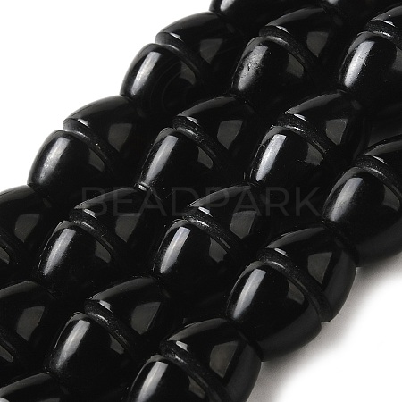 Natural Obsidian Beads Strands G-P521-C01-01-1