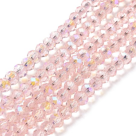 Electroplate Glass Beads Strands EGLA-A034-T10mm-L18-1