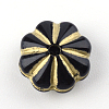 Flower Plating Acrylic Beads LS-X-PACR-Q102-67B-1