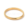 2mm Polished Plain Dome Finger Ring for Girl Women LS-RJEW-C012-05E-G-2