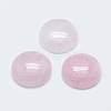 Natural Rose Quartz Cabochons G-G760-B02-16-1