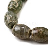 Tibetan Style dZi Beads Strands G-S389-A07-4