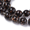 Handmade Gold Sand Lampwork Beads LAMP-S194-008C-09-3