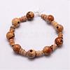 Natural Picture Jasper 3-Hole Guru Bead Strands G-K149-26-1
