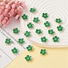 Light Gold Plated Alloy Enamel Pendants ENAM-YW0002-20F-6
