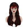 Two Tone Long Curly Synthetic Wigs OHAR-I017-03-1