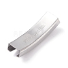 201 Stainless Steel Slide Charms STAS-P005-14P-01-2