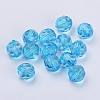 Transparent Acrylic Beads TACR-Q257-6mm-V40-1