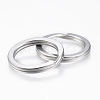 Tarnish Resistant 304 Stainless Steel Split Key Rings LS-STAS-P177-2.6x30mm-P-2