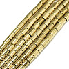 Electroplate Non-magnetic Synthetic Hematite Beads Strands G-S352-71A-01-1